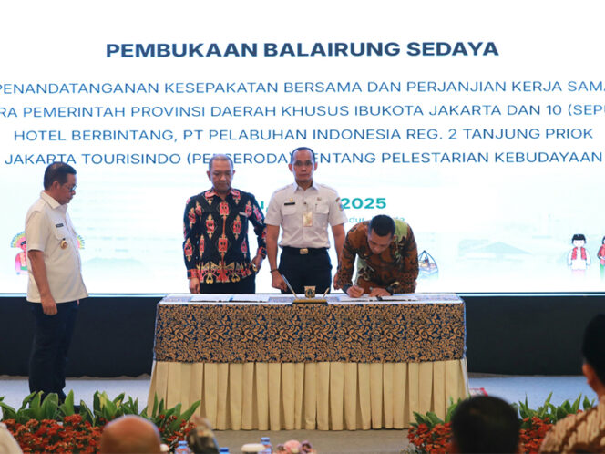 
 Pemprov DKI dan Hotel di Jakarta Berkolaborasi Majukan Budaya Betawi Menuju Kota Global.